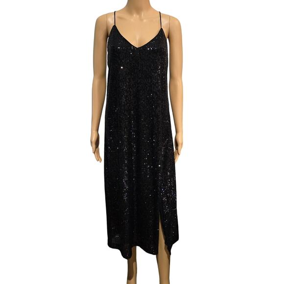Banana Republic Dresses & Skirts - Banana Republic Black Sequin Cocktail Party Dress Size 2